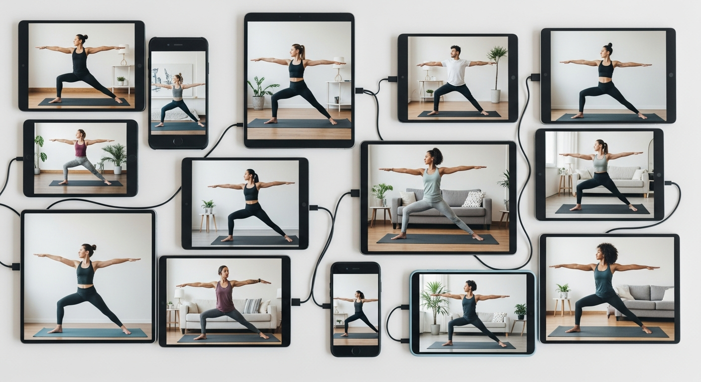 Йога и растяжка онлайн