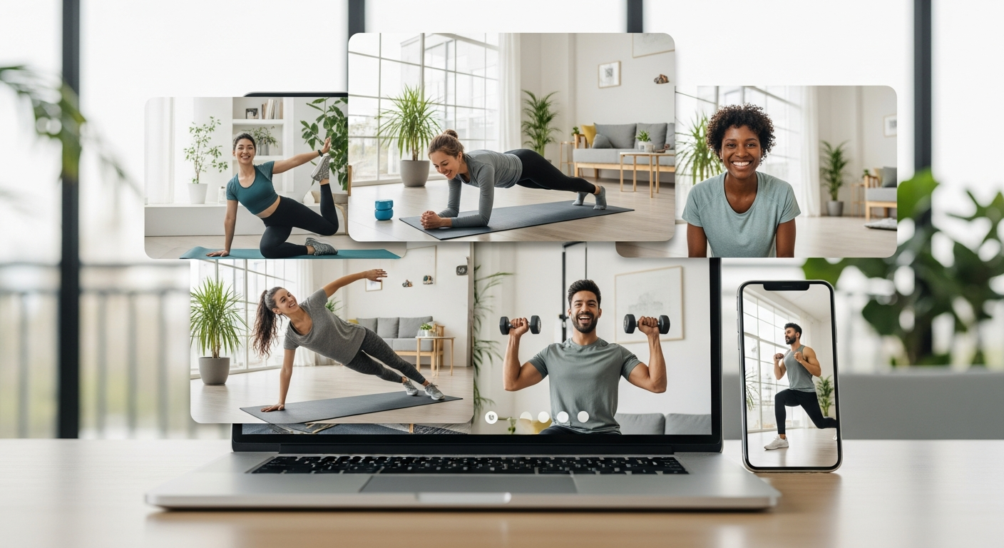 Групповые тренировки онлайн